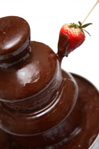 RAW CHOCOLATE FONDUE
