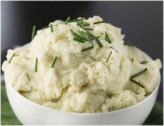 RAW MASHED POTATOES